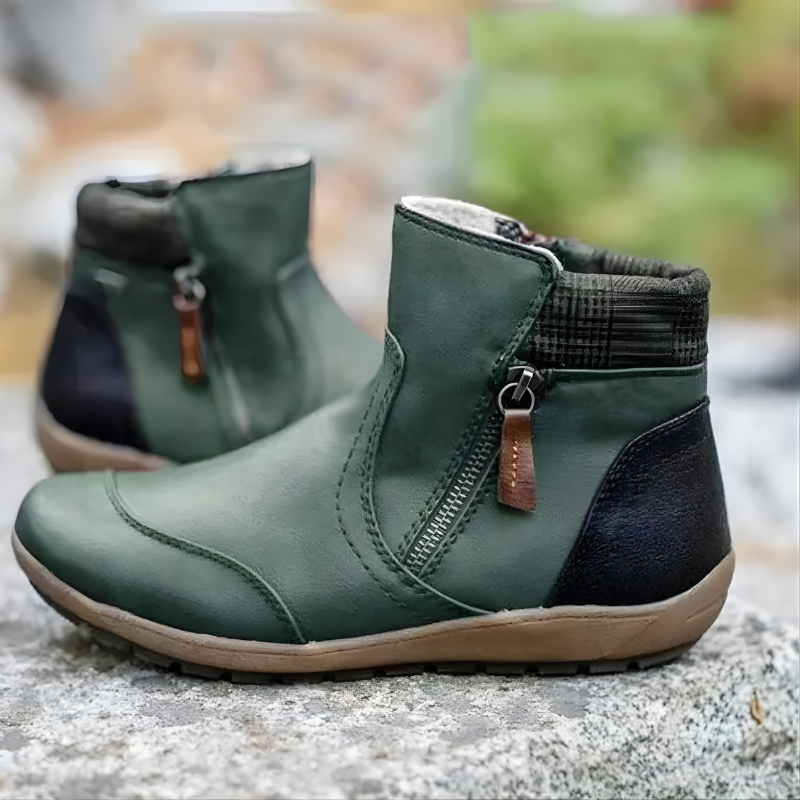 Moira™ Premium Zipper Orthopedic Waterproof Boots