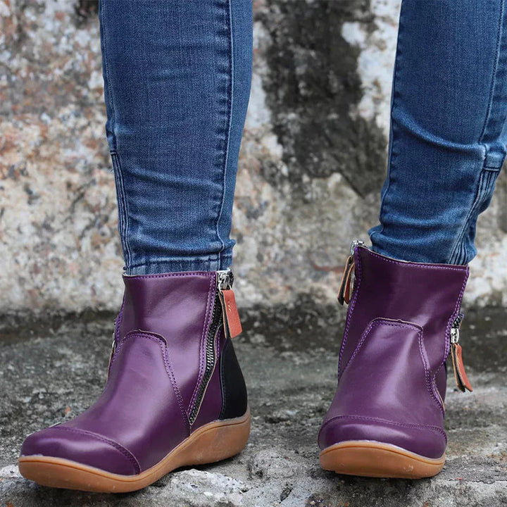 Moira™ Premium Zipper Orthopedic Waterproof Boots