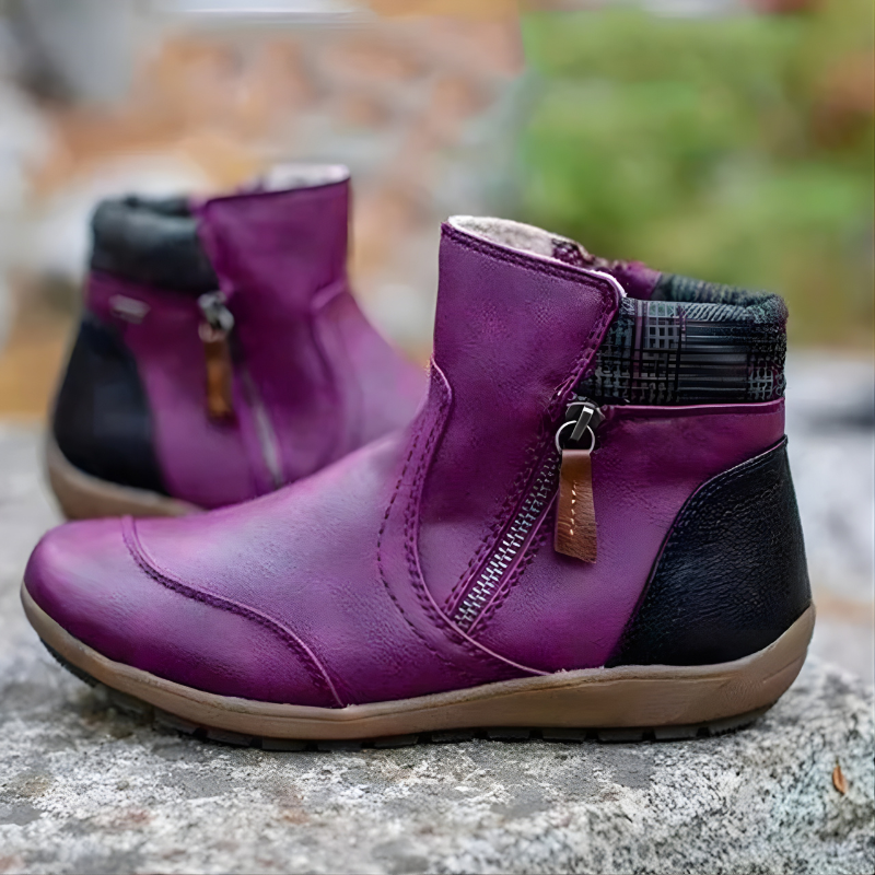 Moira™ Premium Zipper Orthopedic Waterproof Boots