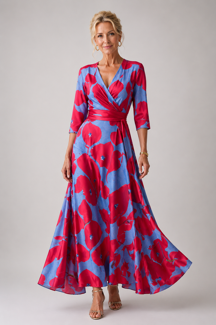 Margaret | Comfortable dress for every day with V-neck