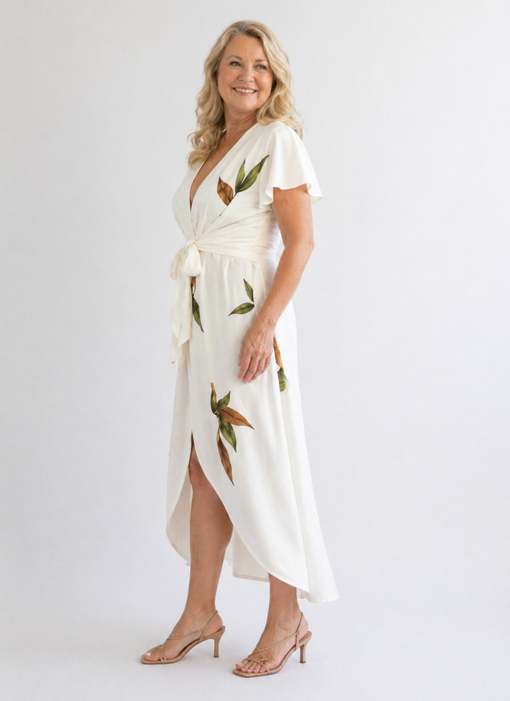 Iris | Elegant Wrap Dress